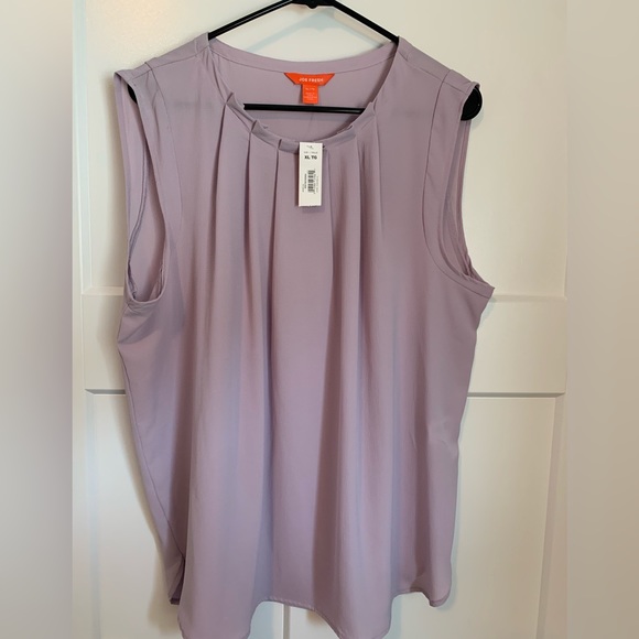 Lavender purple sleeveless blouse size XL - Picture 1 of 4